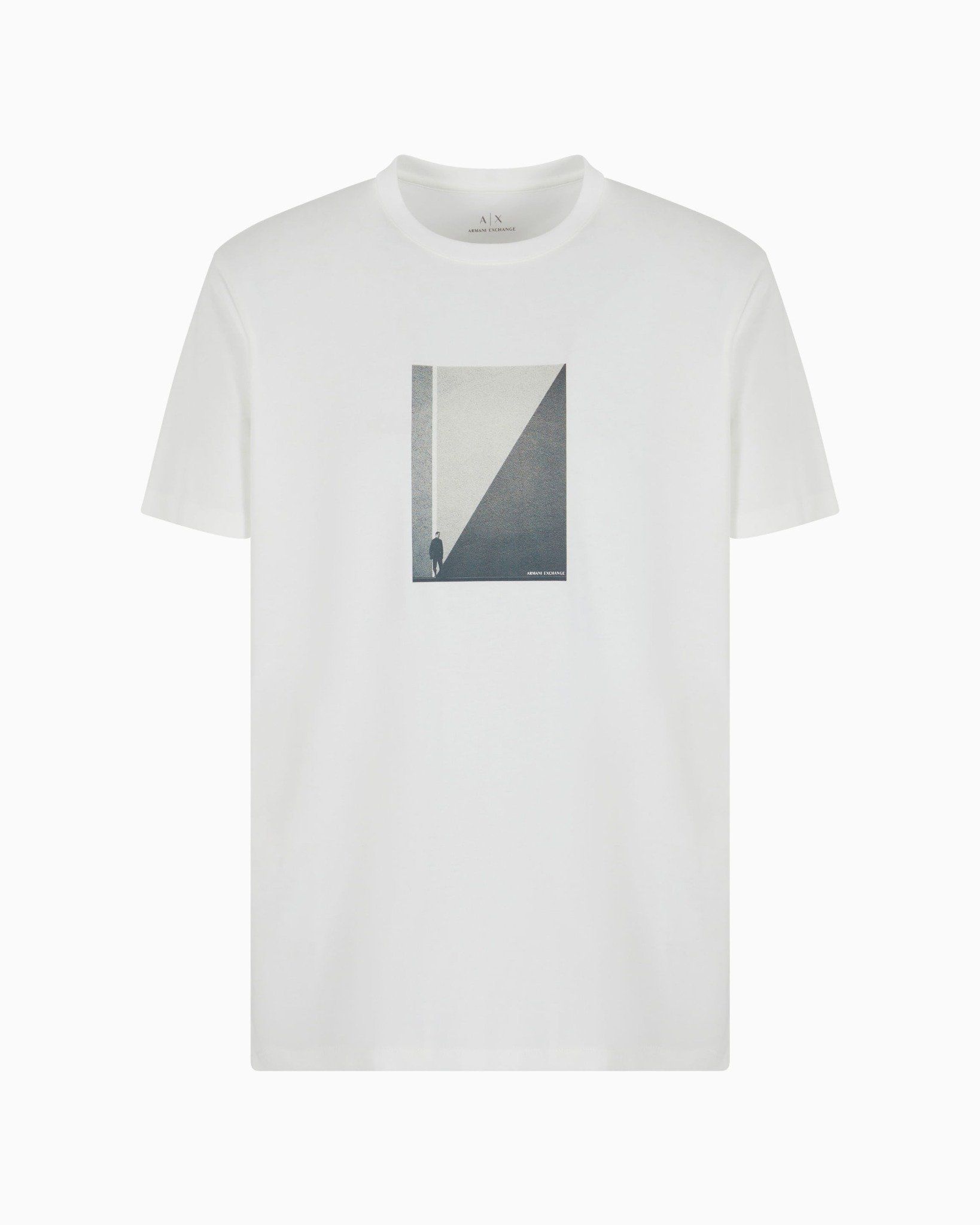 Armani Exchange - Áo phông thời trang nam Ax White Men's T-Shirt