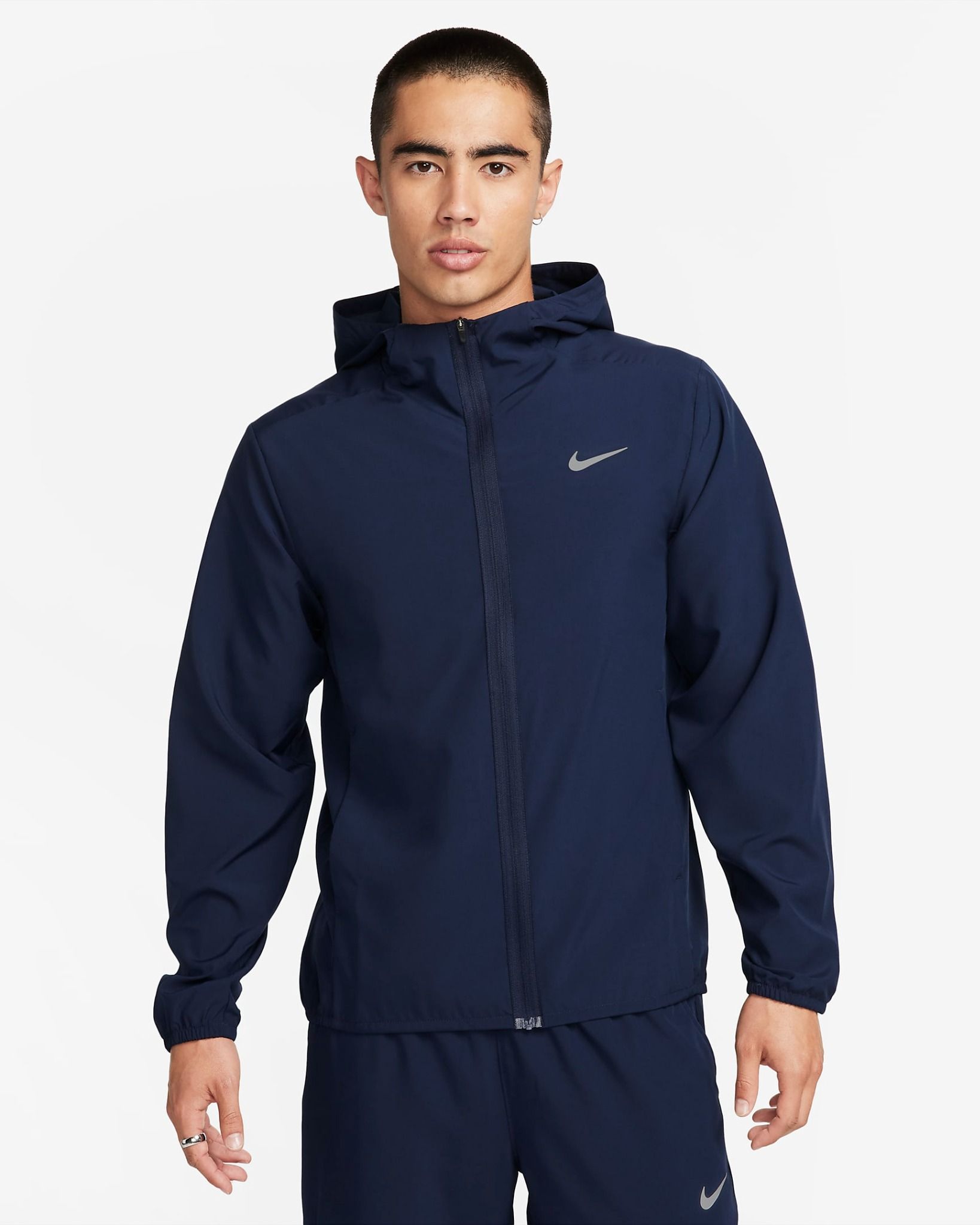 Nike - Áo khoác có mũ trùm đầu Nam Form Men's Dri-FIT Hooded Versatile Jacket