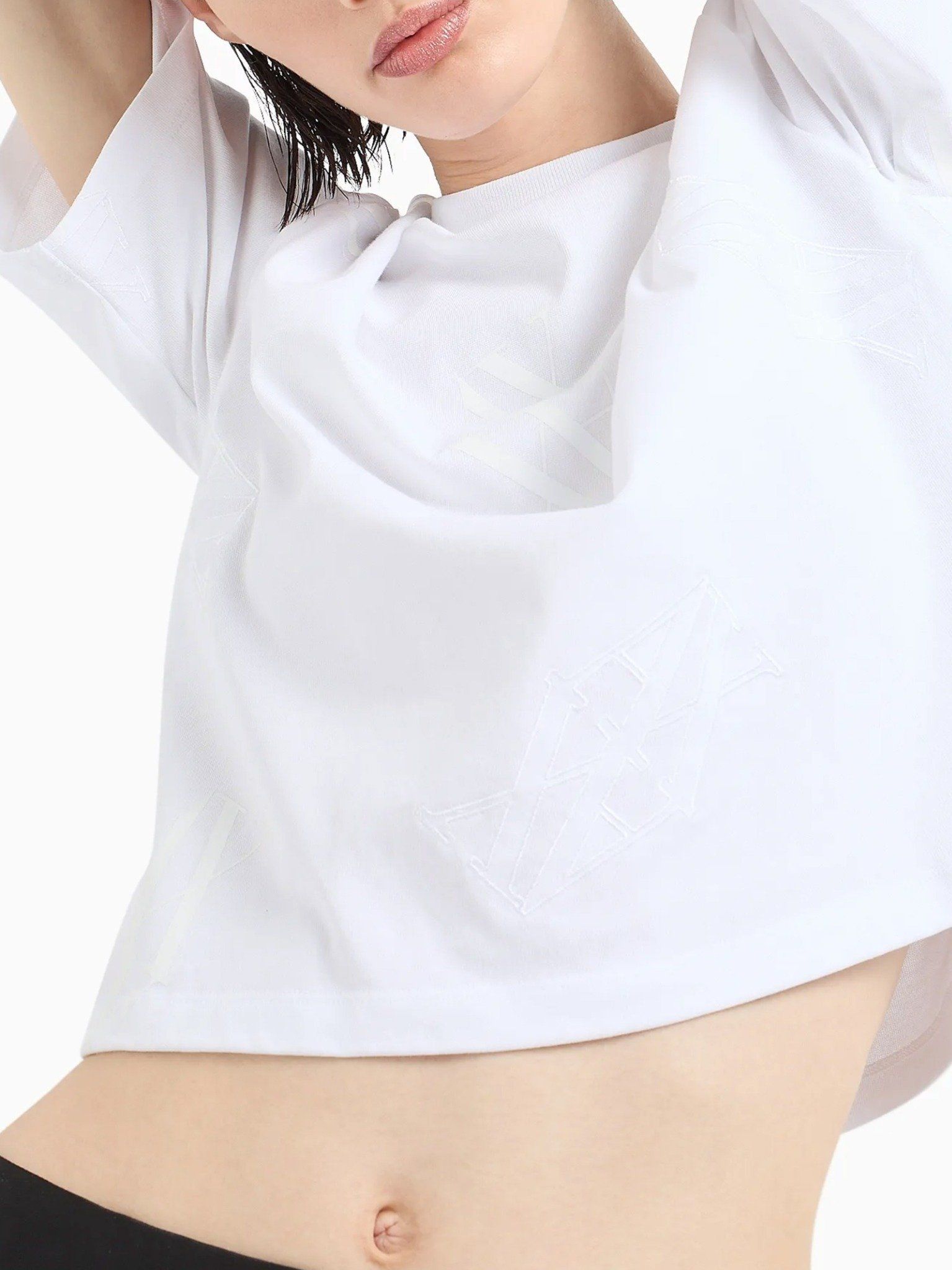Armani Exchange - Áo thời trang nữ ASV Cotton Women's T-Shirt