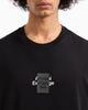 Armani Exchange - Áo phông thời trang nam AX Black Round T-Shirt