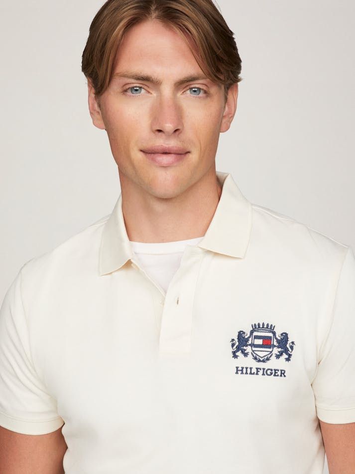 Tommy Hilfiger - Áo polo tay ngắn nam Regular Fit Logo Embroidery Polo Shirt