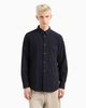 Armani Exchange - Áo sơ mi tay dài nam Ax Men's Midi Shirt