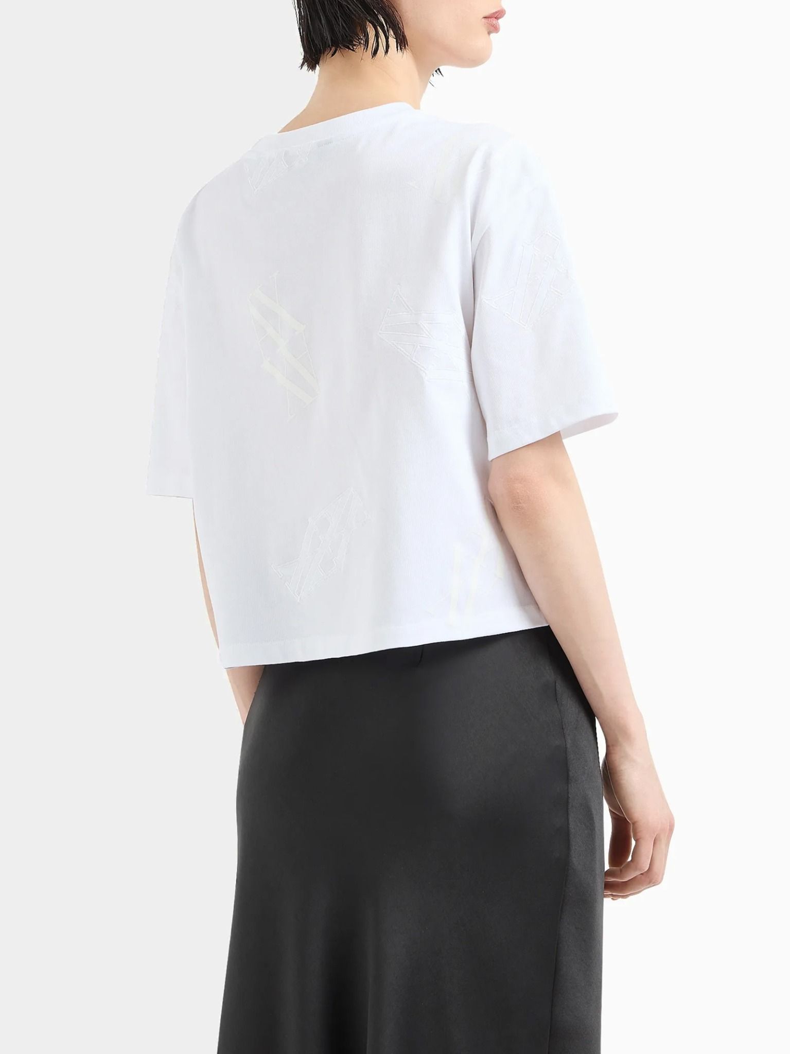 Armani Exchange - Áo thời trang nữ ASV Cotton Women's T-Shirt