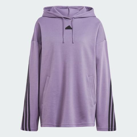 adidas - Áo khoác có mũ trùm đầu Nữ Future Icons 3-Stripes Hoodie