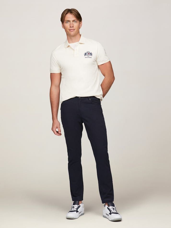 Tommy Hilfiger - Áo polo tay ngắn nam Regular Fit Logo Embroidery Polo Shirt