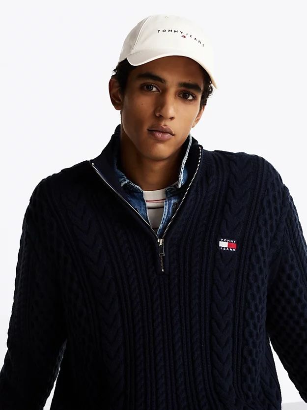 Tommy Hilfiger - Nón nam Heritage Logo Embroidery Baseball Cap
