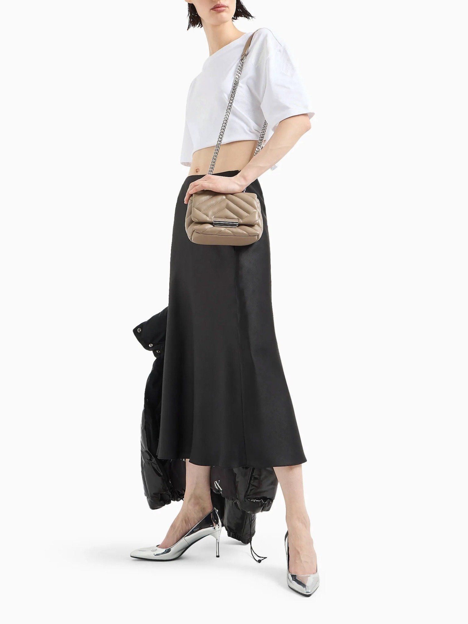 Armani Exchange - Áo thời trang nữ ASV Cotton Women's T-Shirt