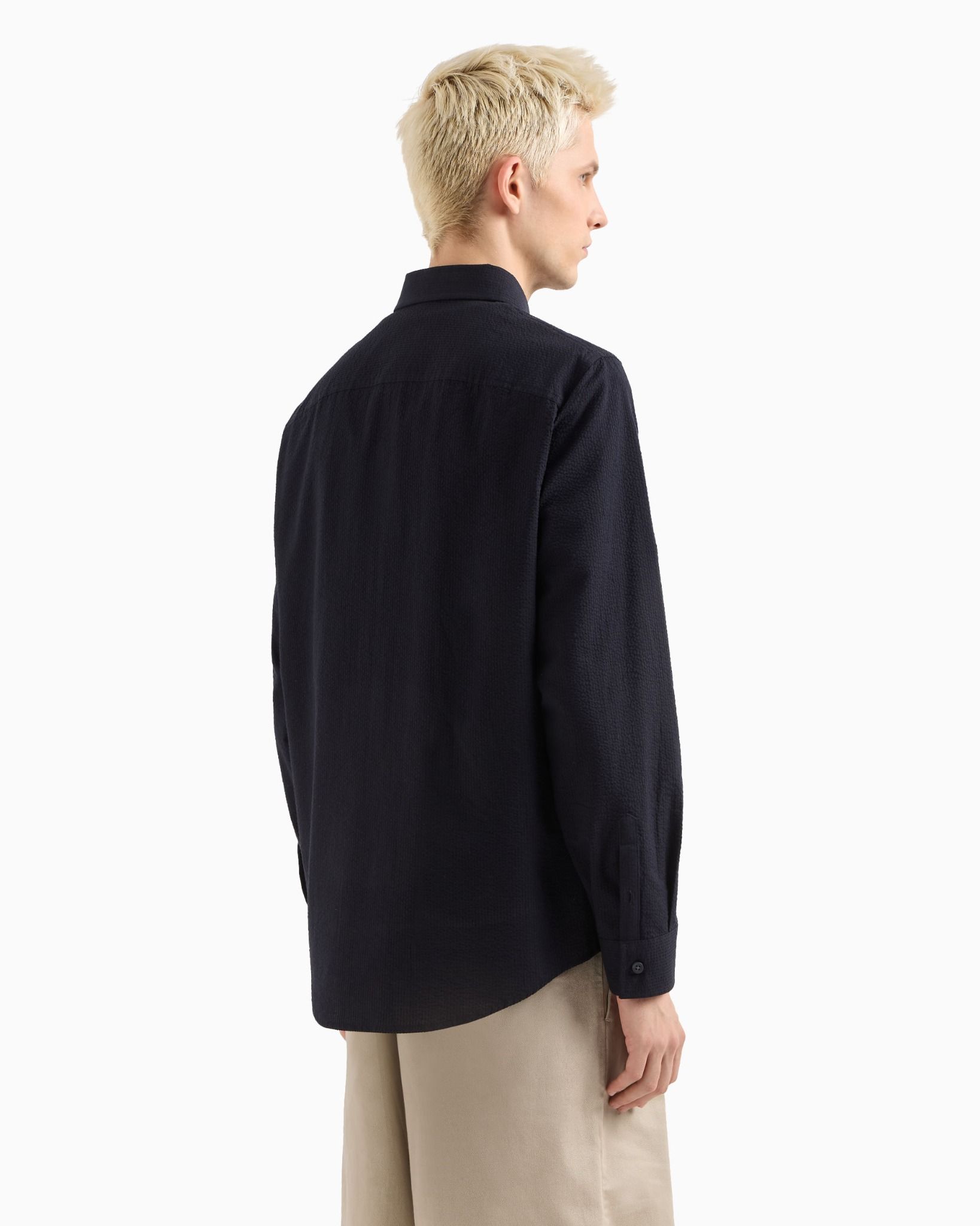 Armani Exchange - Áo sơ mi tay dài nam Ax Men's Midi Shirt