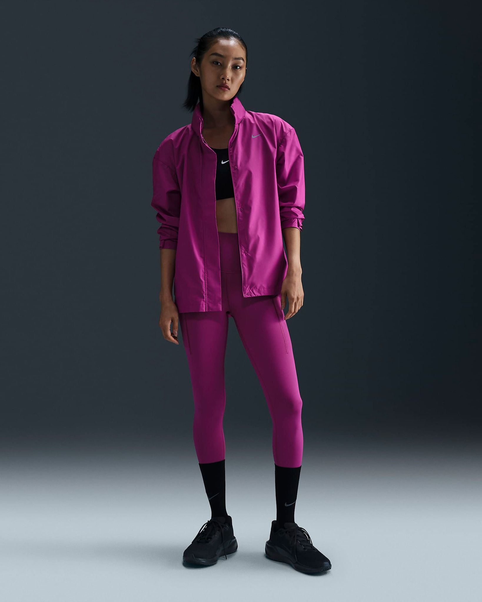 Nike - Áo khoác thể thao Nữ Fast Women's Repel Running Jacket