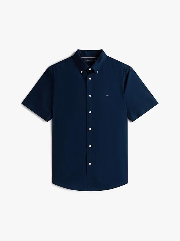 Tommy Hilfiger - Áo sơ mi tay ngắn nam TH Flex Regular Short Sleeve Shirt