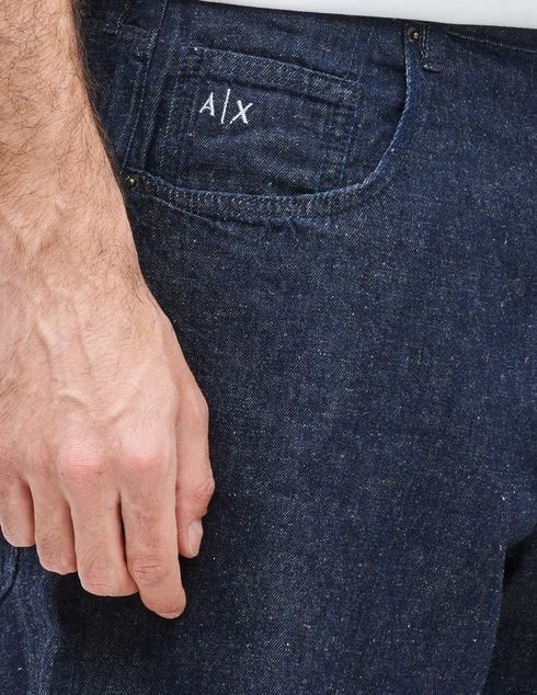 Armani Exchange - Quần short jeans nam Aix Men's Bermuda Shorts