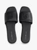 Tommy Hilfiger - Dép quai ngang nữ TH Monogram Leather Mules