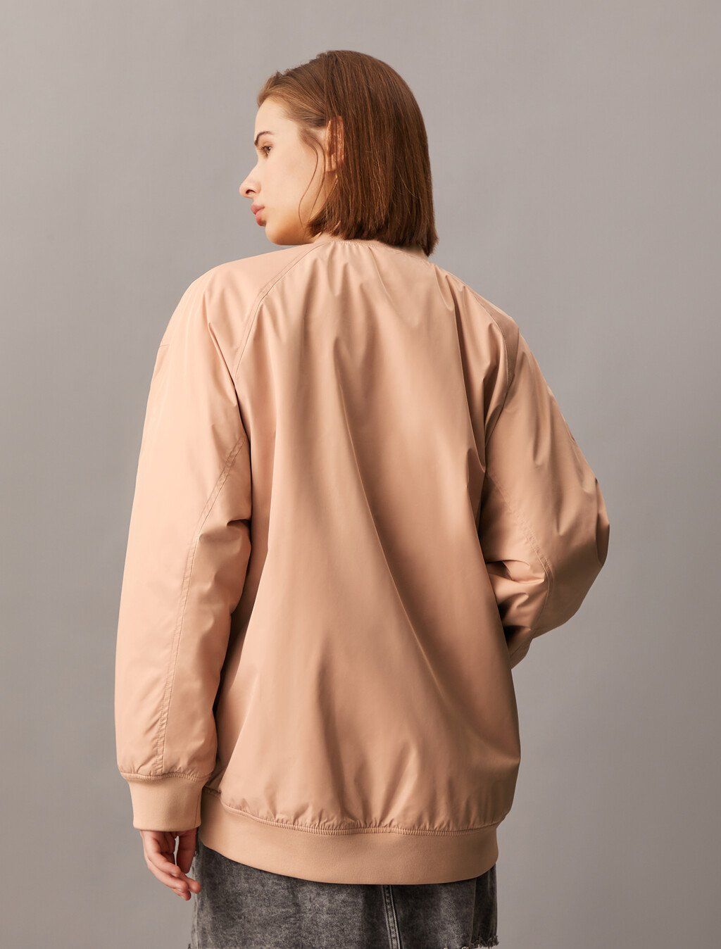 Calvin Klein - Áo khoác CK nữ Long Padded Bomber Jacket