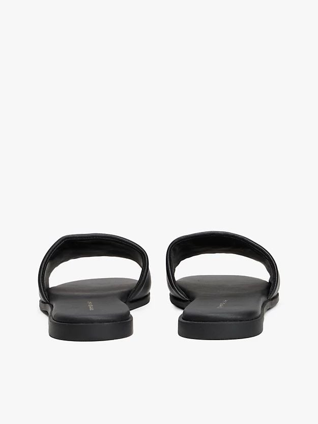 Tommy Hilfiger - Dép quai ngang nữ TH Monogram Leather Mules