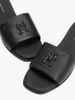 Tommy Hilfiger - Dép quai ngang nữ TH Monogram Leather Mules