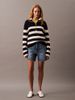 Calvin Klein - Quần jeans ngắn CK nữ Signature 90S Fit Short 6In