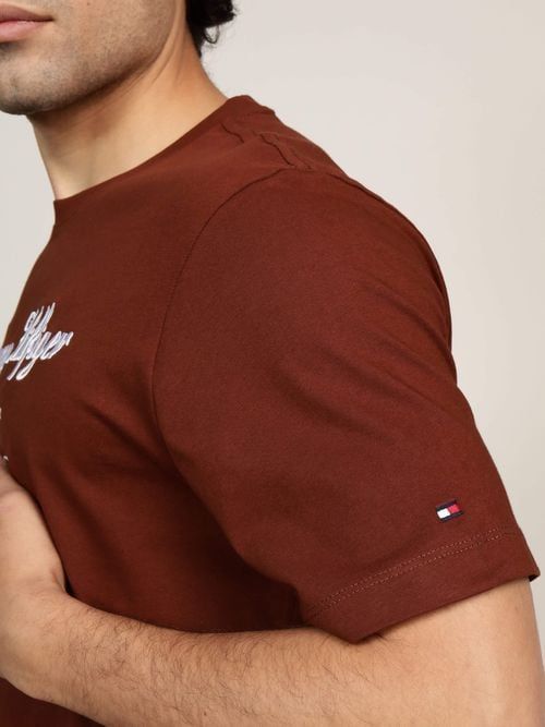 Tommy Hilfiger - Áo thun tay ngắn nam Premium Script Logo Tee