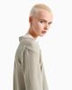 Armani Exchange - Áo blouse dài tay nữ Crepe blouse with pleats on the back