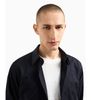 Armani Exchange - Áo sơ mi tay dài nam Long sleeve navy Shirt