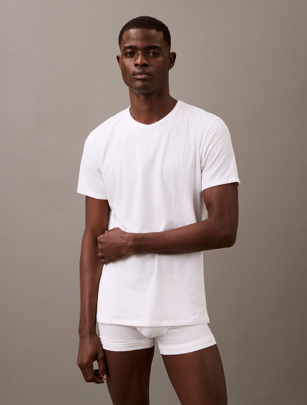 Calvin Klein - Bộ ba áo lót nam CK 3 Pack Cotton Stretch Crewneck Tees