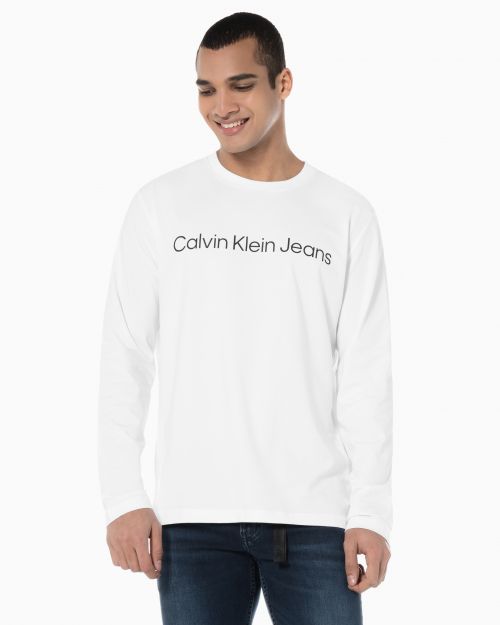 Calvin Klein - Áo dài tay nam A- Op Ls Reg Instit Logo Tee J323-2700 – ULA  Vietnam