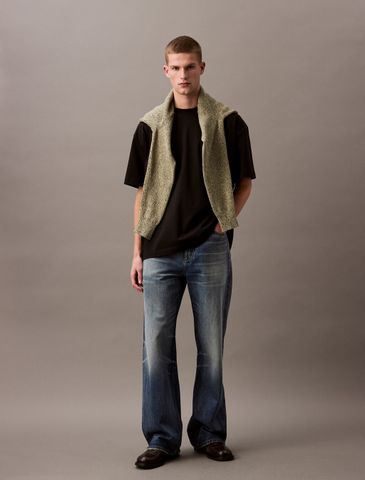 Calvin Klein - Áo phông tay ngắn nam CK Oversized Embossed Monogram Tee