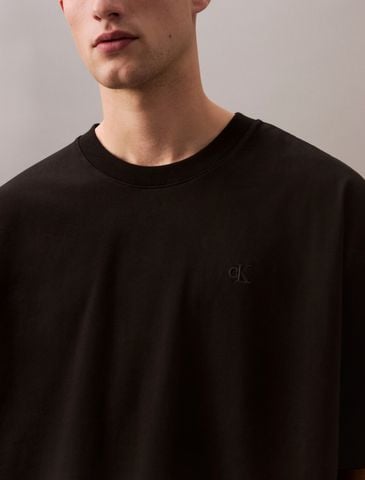 Calvin Klein - Áo phông tay ngắn nam CK Oversized Embossed Monogram Tee - 3