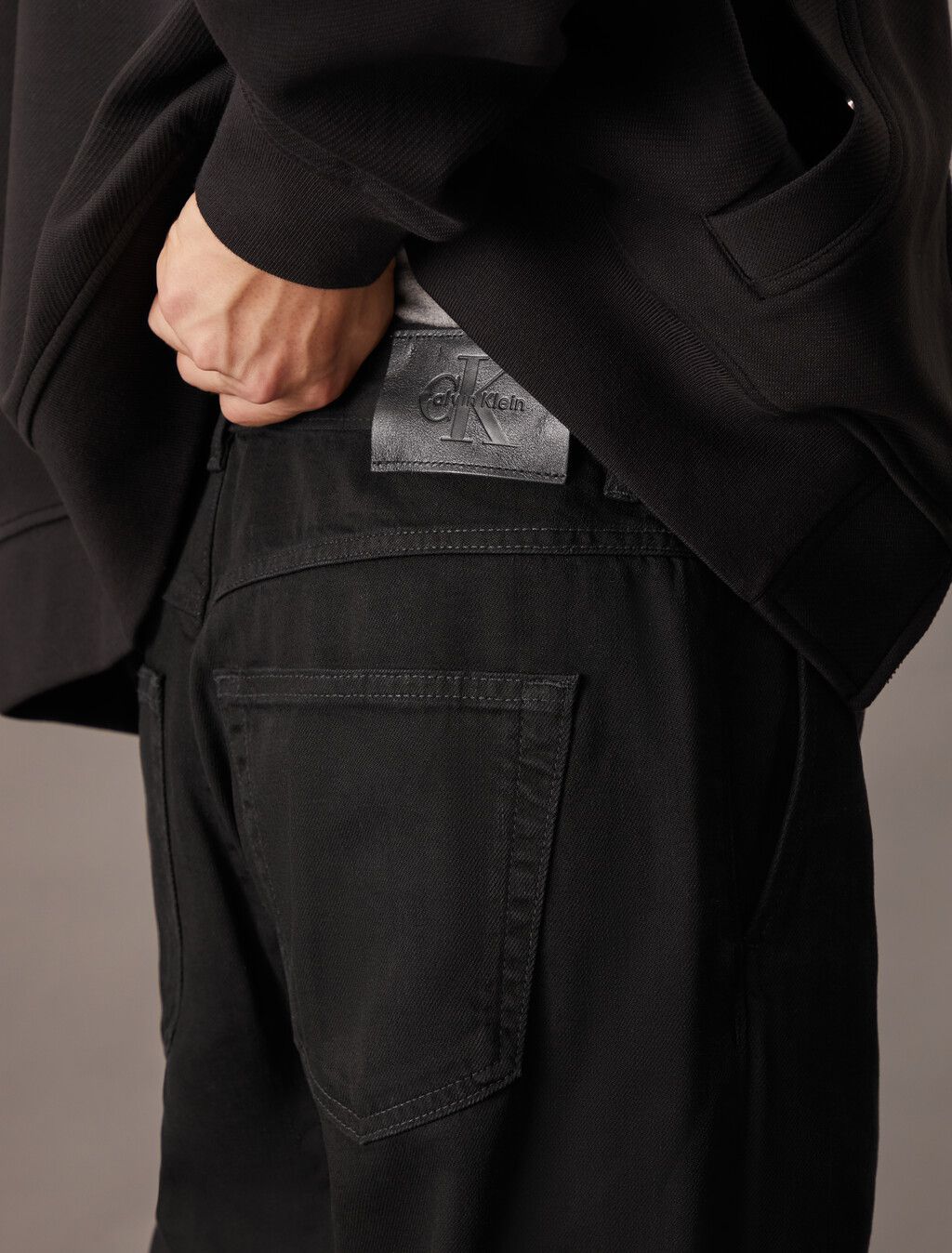 Calvin Klein - Quần jeans ống đứng nam CK 90s Straight Trousers