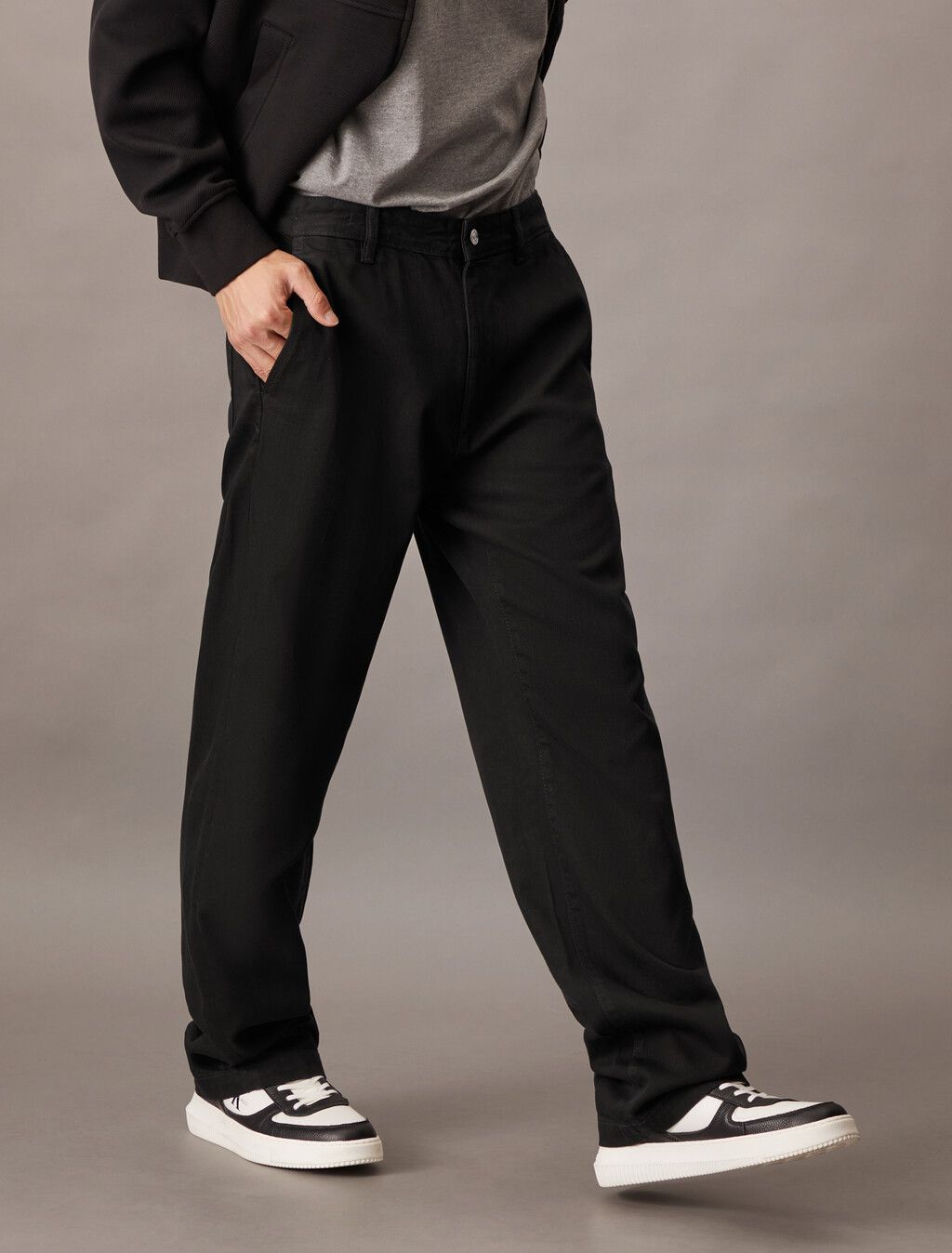 Calvin Klein - Quần jeans ống đứng nam CK 90s Straight Trousers