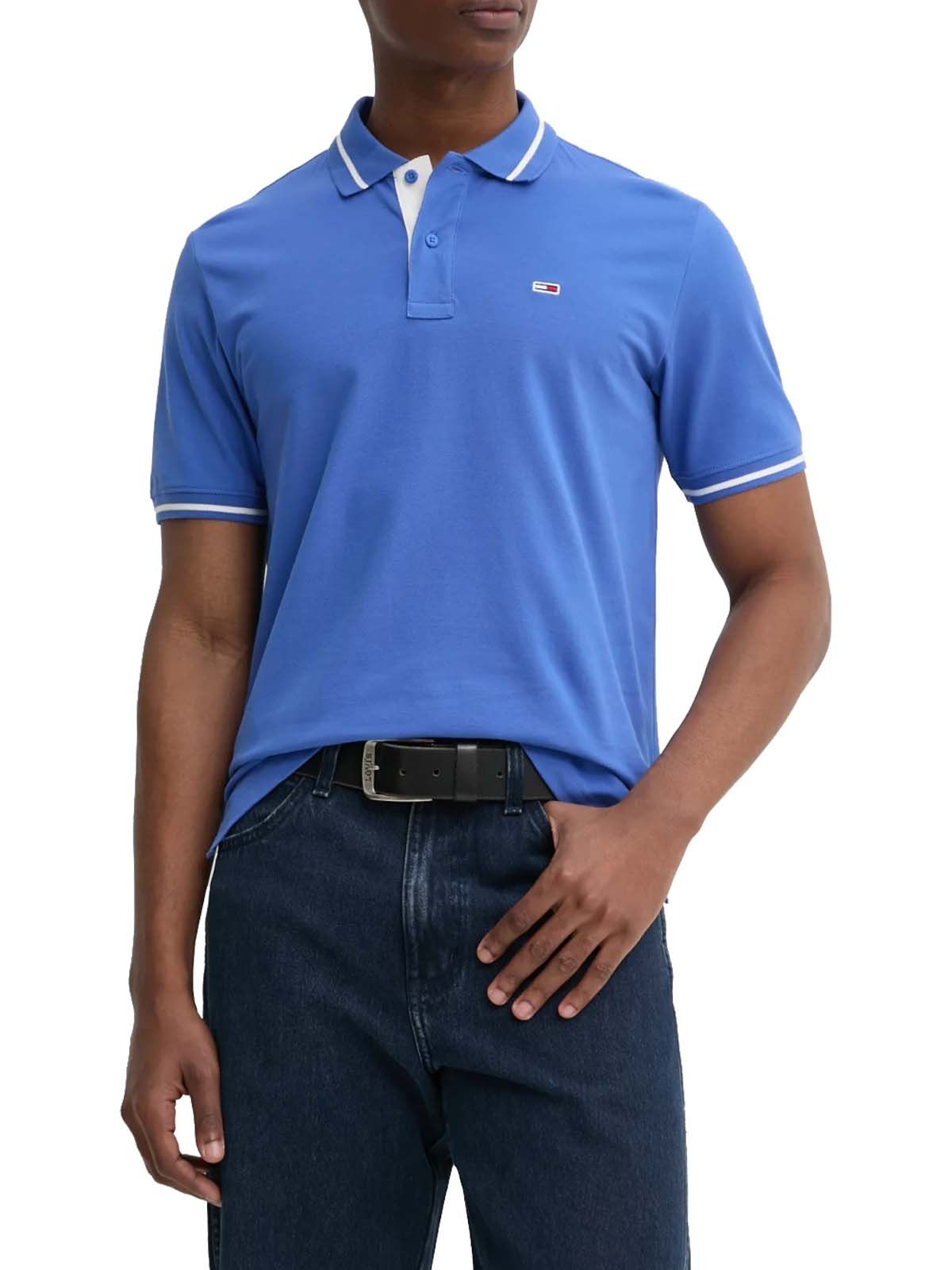 Tommy Hilfiger - Áo polo tay ngắn nam TH Regular Tipped Polo