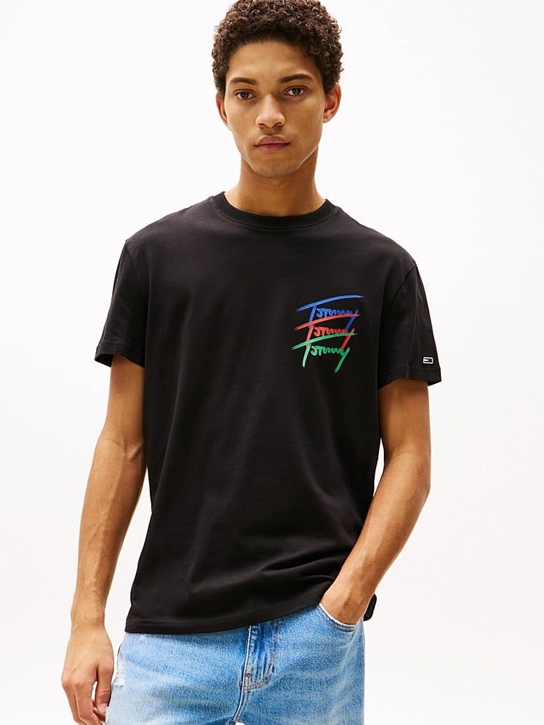Tommy Hilfiger - Áo thun tay ngắn nam Back Logo Graphic T-Shirt