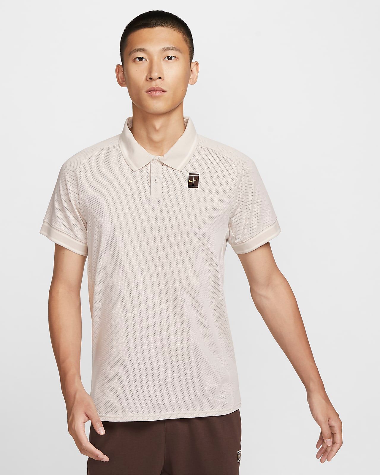Nike - Áo polo thể thao Nam NikeCourt Heritage Men's Tennis Polo