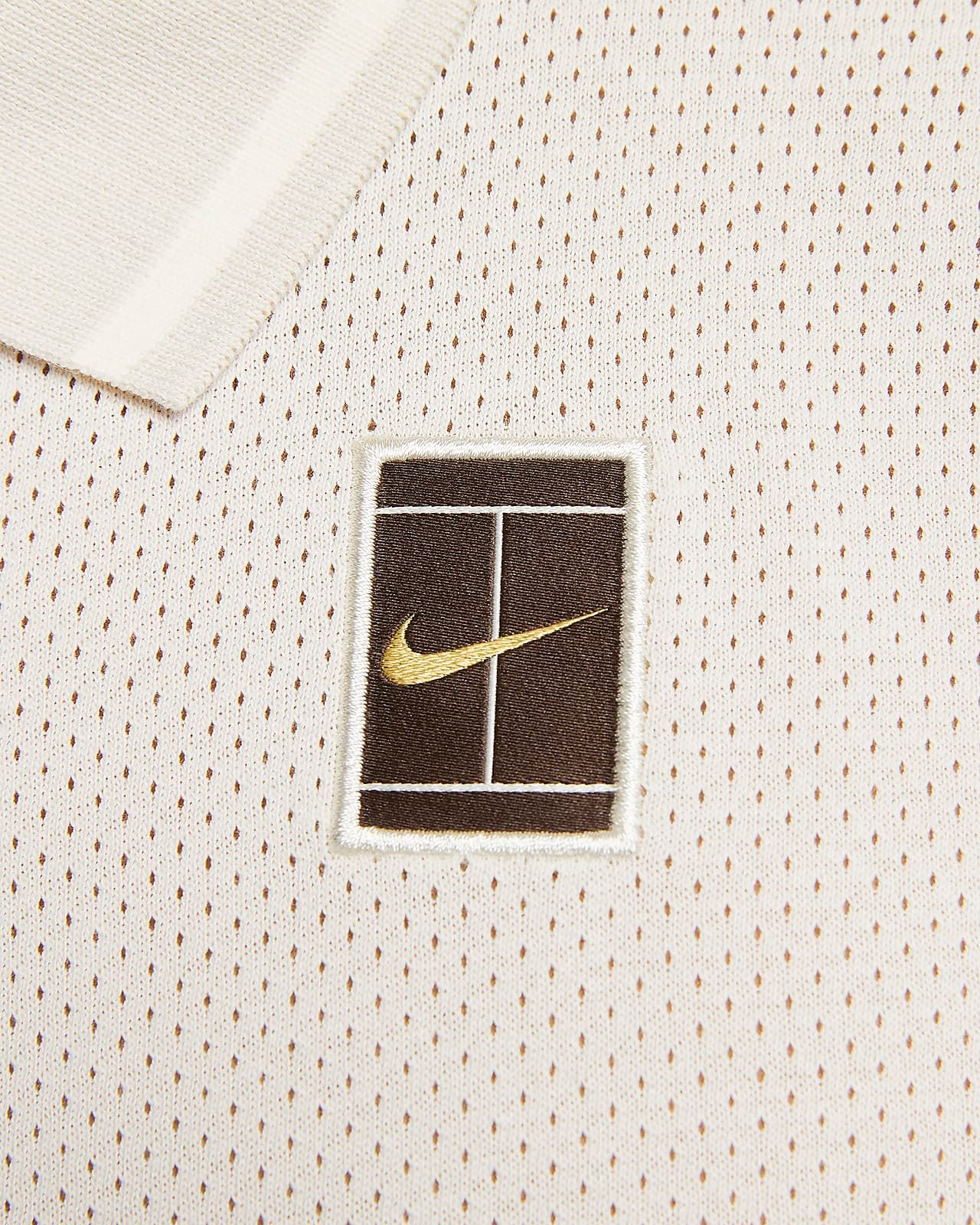 Nike - Áo polo thể thao Nam NikeCourt Heritage Men's Tennis Polo