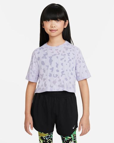 Nike - Áo tay ngắn thể thao Bé Gái Nike Dri-FIT One Older Kids' (Girls') Training Top