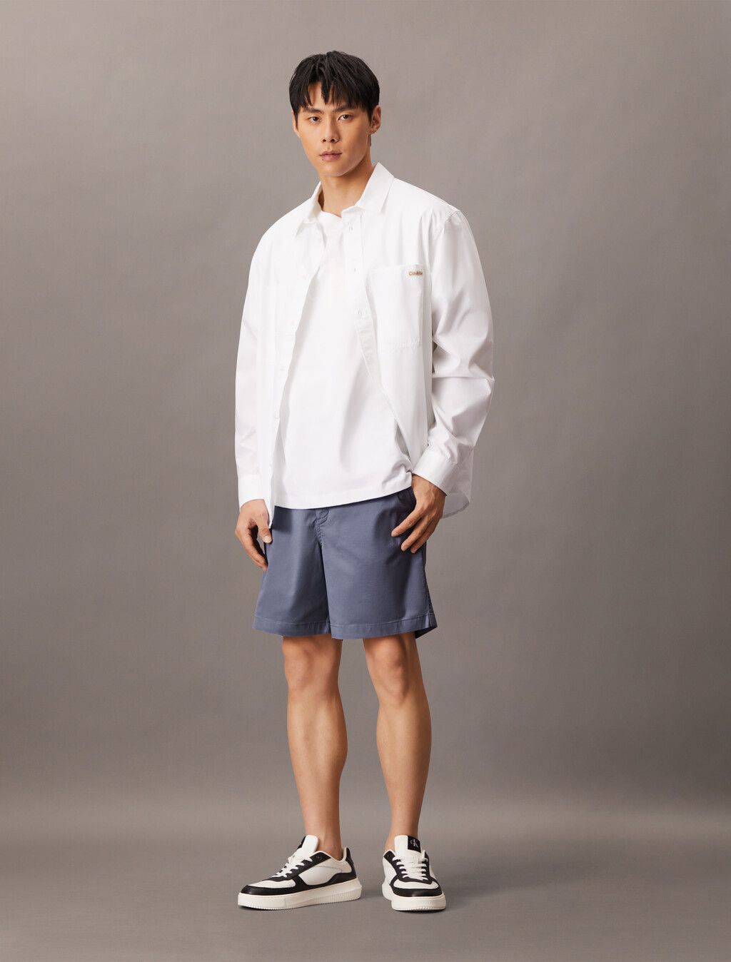 Calvin Klein - Quần ngắn nam CK Signature Cotton Chino Short