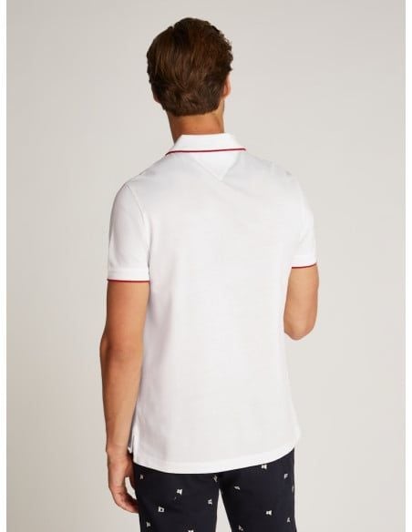 Tommy Hilfiger - Áo polo tay ngắn nam TH Elevated Tipping Regular Polo