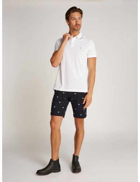 Tommy Hilfiger - Áo polo tay ngắn nam TH Elevated Tipping Regular Polo