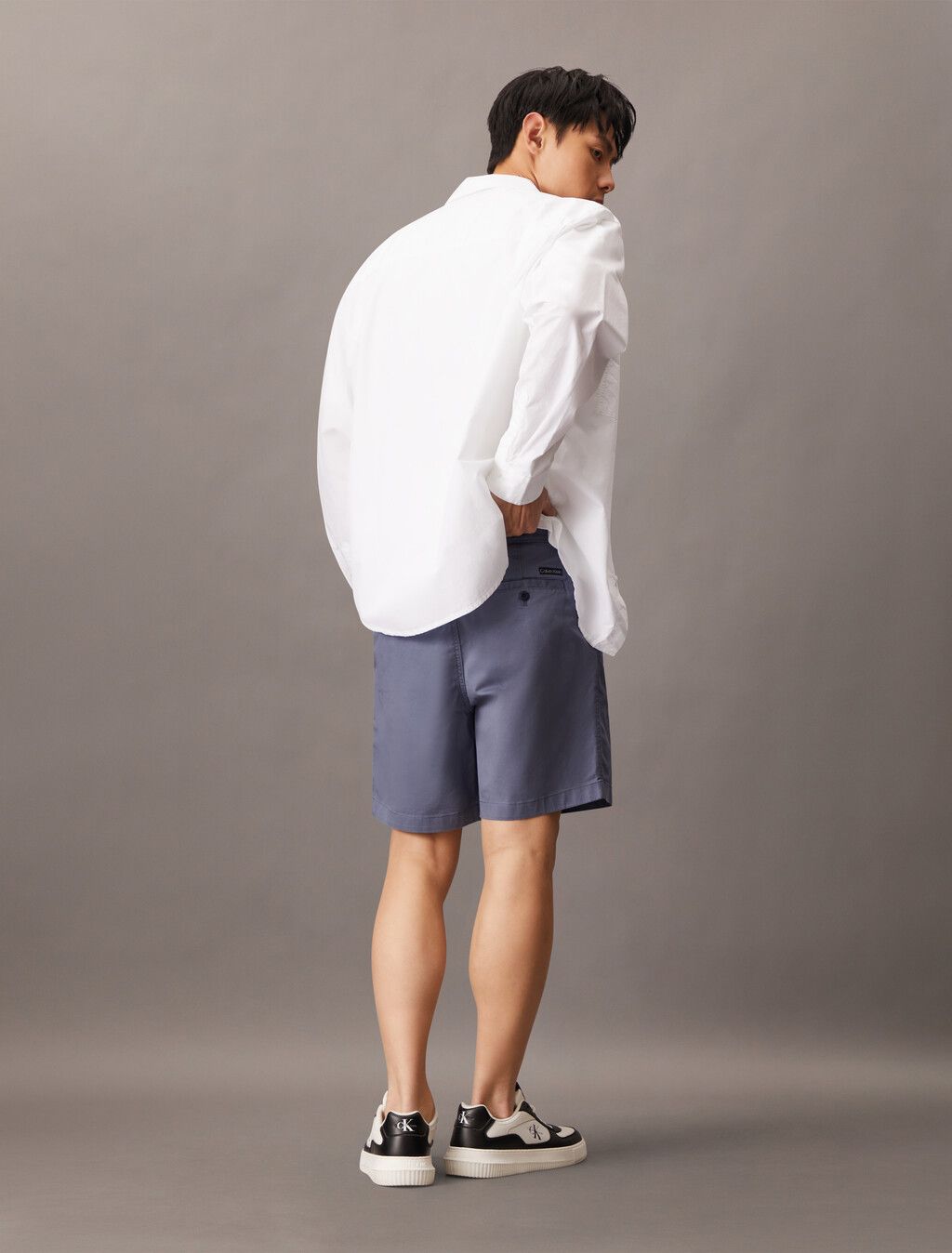 Calvin Klein - Quần ngắn nam CK Signature Cotton Chino Short