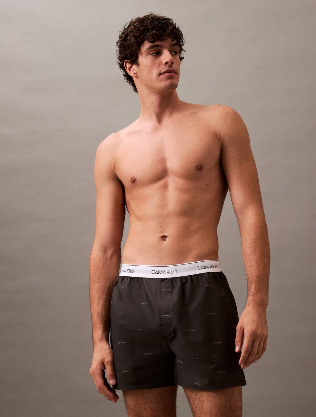 Calvin Klein - Quần ngủ CK nam Ck Black Boxer Traditional