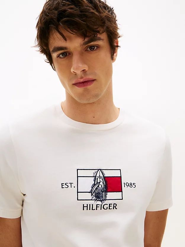 Tommy Hilfiger - Áo thun tay ngắn nam Logo Graphic Crew-Neck T-Shirt