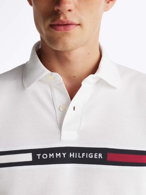 Tommy Hilfiger - Áo polo tay ngắn nam Hilfiger Chest Insert Regular Polo