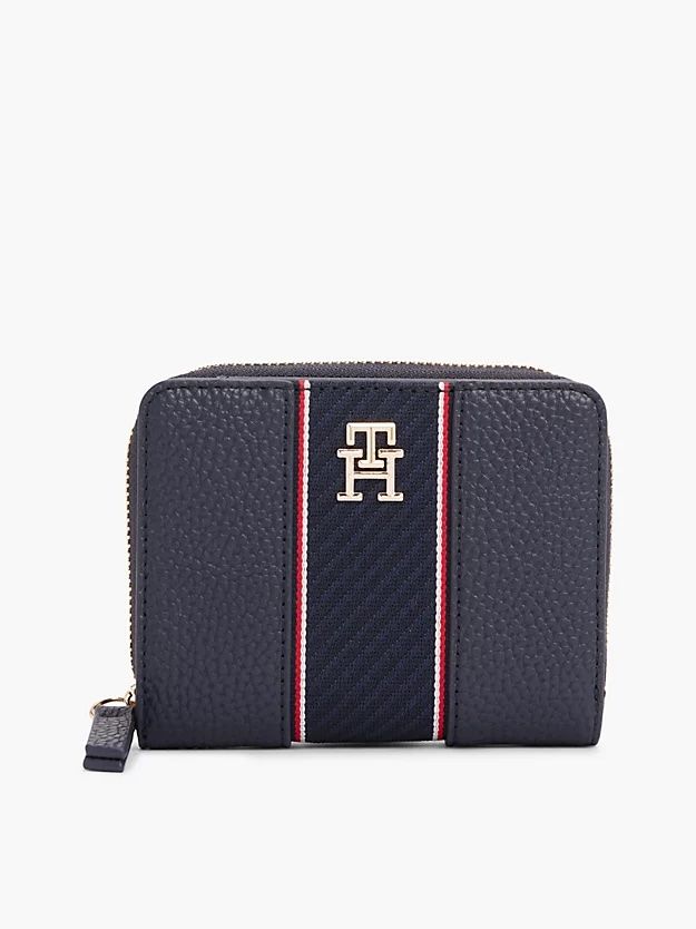 Tommy Hilfiger - Ví cầm tay nữ TH Monogram Zip-Around Wallet