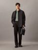 Calvin Klein - Áo polo tay ngắn CK nam Smooth Cotton UV Protect Half Zip Pollo
