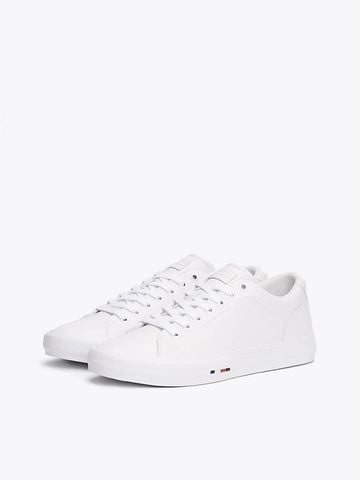 Tommy Hilfiger - Giày nam Signature Leather Trainers