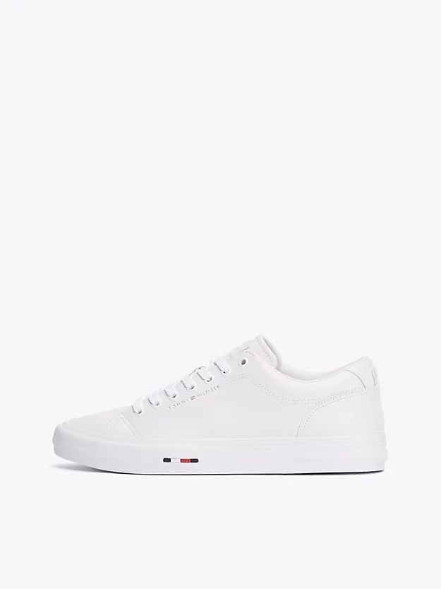 Tommy Hilfiger - Giày nam Signature Leather Trainers