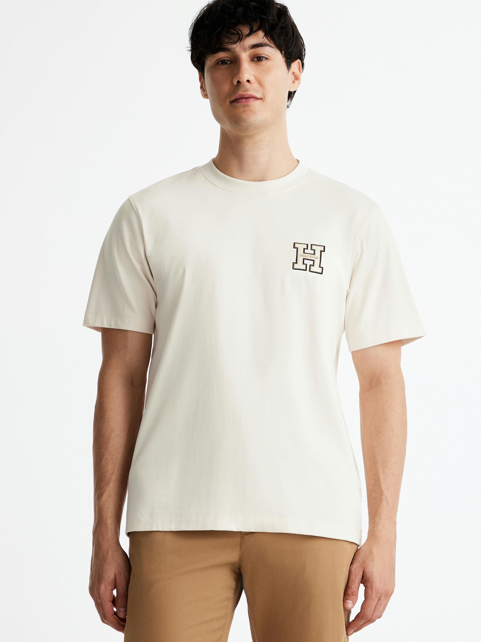 Tommy Hilfiger - Áo thun tay ngắn nam Interlock Logo Tee