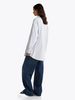 Tommy Hilfiger - Áo sơ mi tay dài nữ Oversized Fit Stripe Shirt