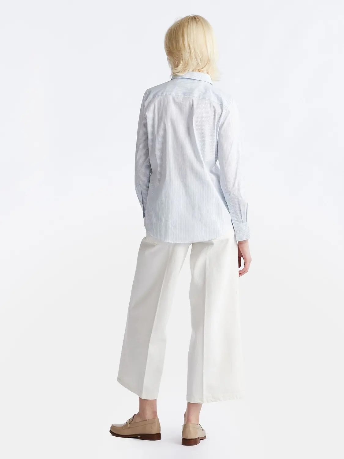 Tommy Hilfiger - Áo sơ mi tay dài nữ Essential Poplin Regular Shirt