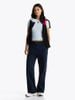 Tommy Hilfiger - Quần dài nữ Mia Mid Rise Relaxed Straight Trousers