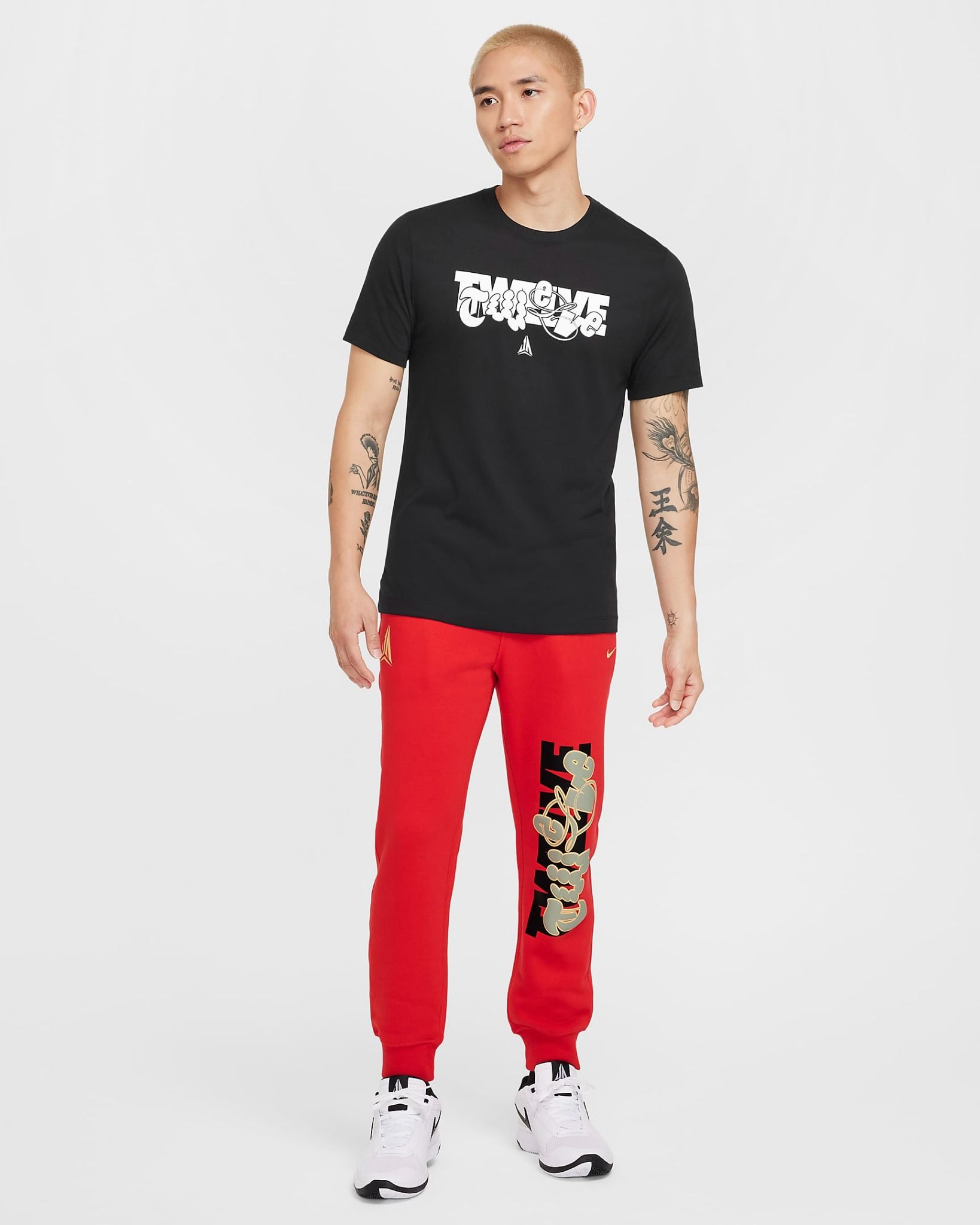 Nike - Áo tay ngắn thể thao Nam Ja Men's Nike Dri-FIT Basketball T-shirt